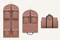 Red Retro Garment Bag
